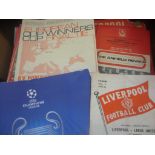 Liverpool Home Football Programmes: Many