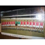 Arsenal 68/69 Signed Team Group: 12 x 7"