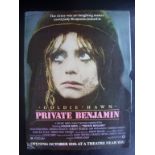 Goldie Hawn Signed Private Benjamin Adve