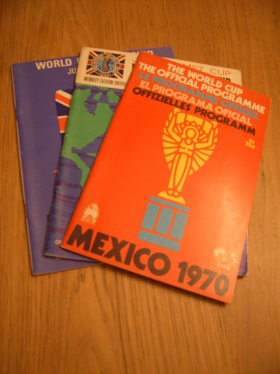 1966 World Cup Final Football Programmes