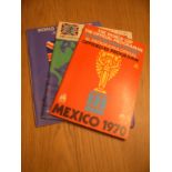 1966 World Cup Final Football Programmes