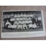 1904/05 Tottenham Football Postcard: Exc