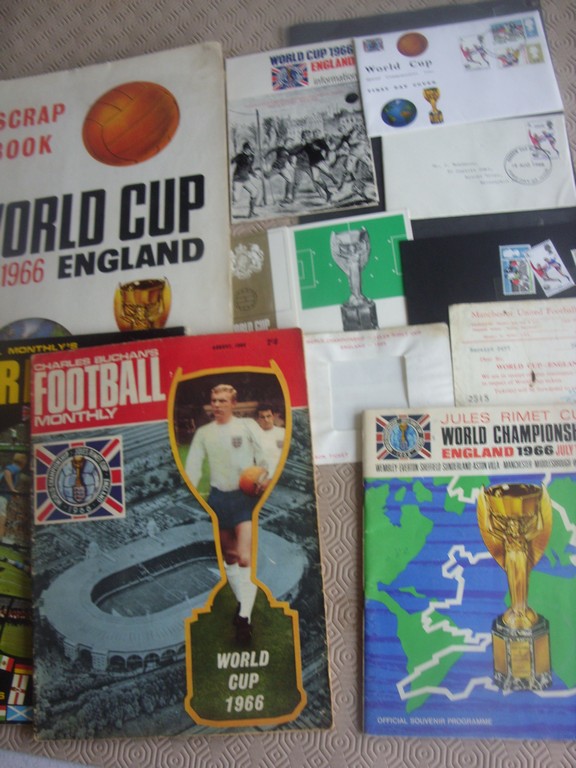 World Cup 1966 Football Memorabilia: Inc