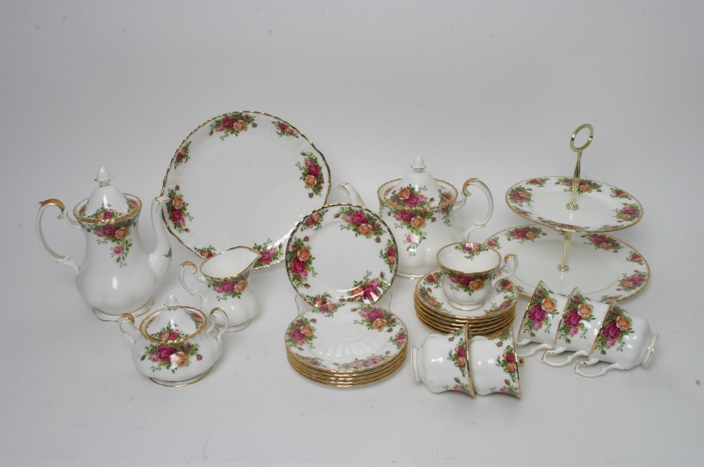 A Royal Albert Old Country Roses pattern