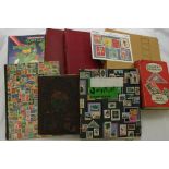 A collection of eight albums of World stamps various