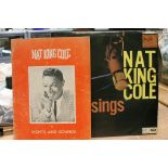 A signed Nat King Cole 'Sights and Sounds' programme with a 'Nat KIng Cole Sings' album