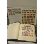 Two albums containing mint and used commonwealth postage stamps