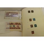 An album of Great Britain postage stamps including many early Queen Victoria to include 2 penny