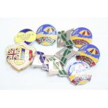 A small bag of Butlins badges