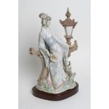 A Lladro 'Mariko' figure of a Japanese lady, sculpted by Salvador Debon model number 1421G,