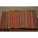 Thirteen volumes of The Great War by H.W.