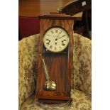 A Knight and Gibbons mahogany longcase clock,