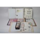 A collection of various stamps, first day covers to include Princess Diana,