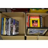 A collection of motor racing books including various Formula One yearbooks together with two