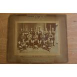 An original photograph of the Durning Athletic Football Club,