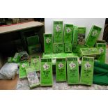 A box containing a large collection of Subbuteo including Teams, Stands Terrace sets, Grandstand,