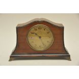 A small Edwardian mantle clock