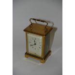 A Bayard of France 8 day carriage clock