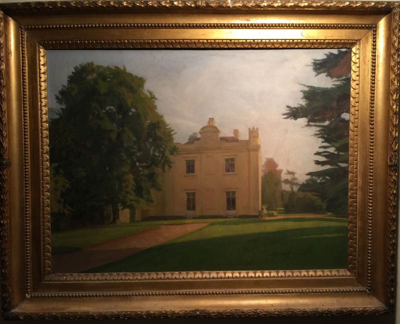 English School, 20th century, Theberton House Suffolk, oil on board, 45cm x 60cm. Condition as - Image 2 of 6