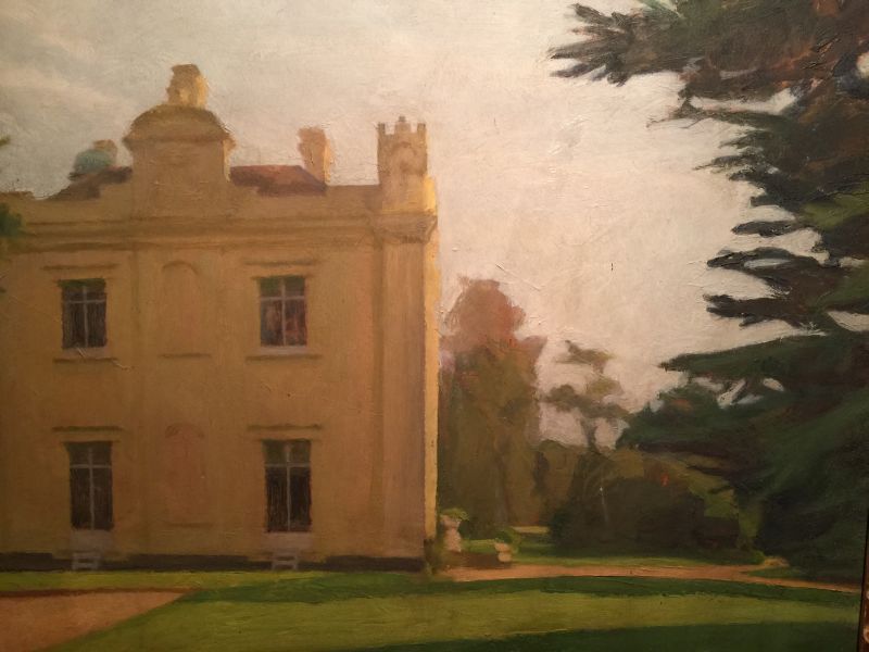 English School, 20th century, Theberton House Suffolk, oil on board, 45cm x 60cm. Condition as - Image 3 of 6