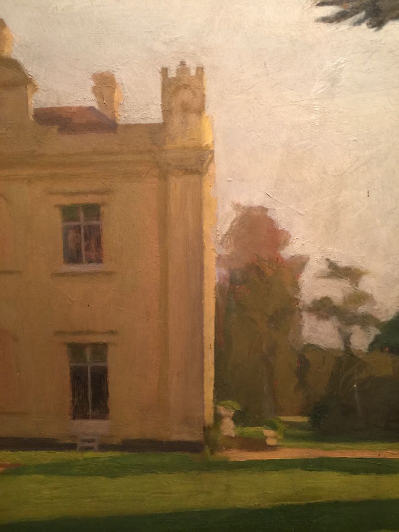 English School, 20th century, Theberton House Suffolk, oil on board, 45cm x 60cm. Condition as - Image 5 of 6