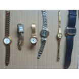 Mixed selection of 6 watches, all sold for spares and repairs purposes only
