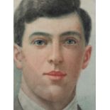 2 signed watercolour portraits of men. 1948 and 1919, both signed