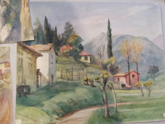 Continental school, 1930's quantity of 17 watercolours & 5 oils, one artist's "Grand Tour" - Image 11 of 15