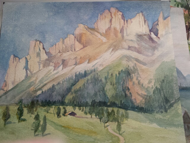 Continental school, 1930's quantity of 23 watercolours european scenes, artist's "Grand Tour" - Image 7 of 9