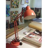 Retro style anglepoise lamp (contemporary) (working)
