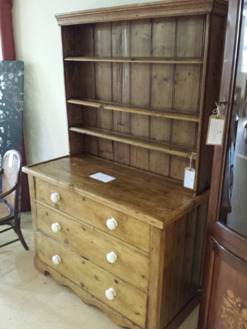 Late 18th-early 19th century welsh pine dresser (much of this dresser we think dates to the - Image 15 of 15