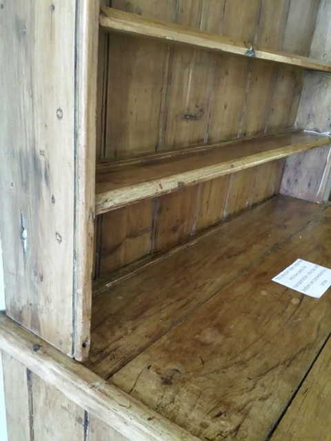 Late 18th-early 19th century welsh pine dresser (much of this dresser we think dates to the - Image 5 of 15