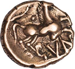 Celtic coinage, Catuvellauni, Cunobelin (early AD 1st century - c.