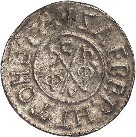 Archbishops of Canterbury, Wulfred (805-832), group II, penny, Canterbury, WVLFREDI ARCHIEPISCOPI, - Image 2 of 2