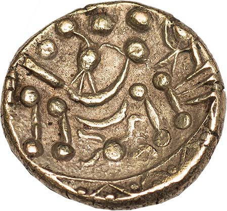 WITHDRAWN


Celtic coinage, early uninscribed coinage (1st century BC-1st century AD), gold stater,