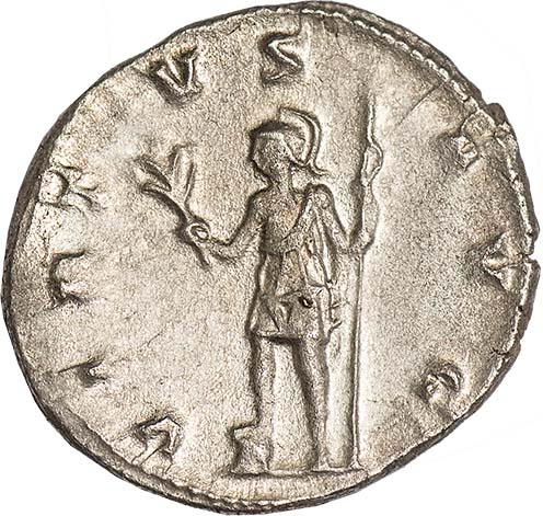 Aemilian (AD 253), antoninianus, IMP AEMILIANVS PIVS FEL AVG, rad., dr. bust r., rev. - Image 2 of 2