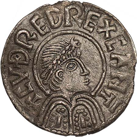 Kings of Kent, Cuthred (798-807), penny, CVTHRED REX CANT, diademed bust r., rev.