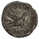 Celtic coinage, Atrebates and Regni, Verica (c.10-40 AD), silver minim (2), REX, wine krater, rev.