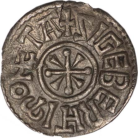 Kings of Kent, Cuthred (798-807), penny, CVTHRED REX CANT, diademed bust r., rev. - Image 2 of 2