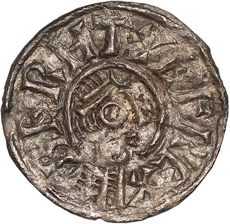 Mercia, Berhtwulf (840-852), penny, group I, BERHTVLF REX, bust l. (bust A), rev. OSVVLF M, wt. 1.
