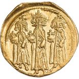 Heraclius (AD 610-641), solidus, Constantinople, officina Z, stg.