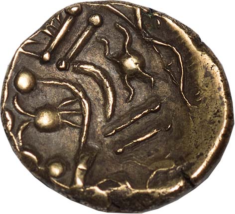 WITHDRAWN


Celtic coinage, early uninscribed coinage (1st century BC-1st century AD), gold stater,