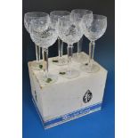 A set of six Waterford Crystal Kenmare p