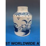 An 18thC English Pearlware tea caddy