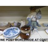 Mixed ceramics to include Enoch Wedgwood