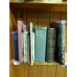 A quantity of transport and war books in