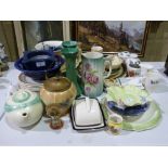 A collection of china to include Wade pl