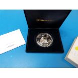 A cased 2009 5oz Britannia coin commemor