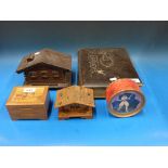 A collection of small musical boxes, inc