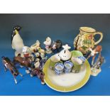 A collection of various ceramics to incl